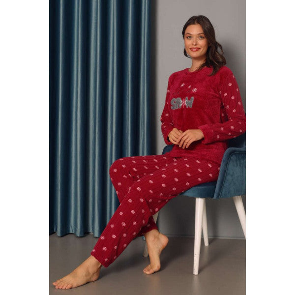 Pajama Set Fuchsia That Reduces Natural Gas Bill