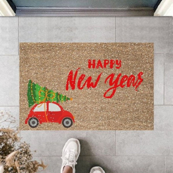 Dormot Home Modern Print - Happy New Year 3 - Welcome Doormat