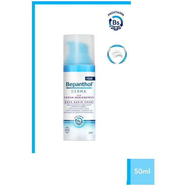 Bepanthol Derma Intensive Moisturizing Night Care Cream 50 Ml