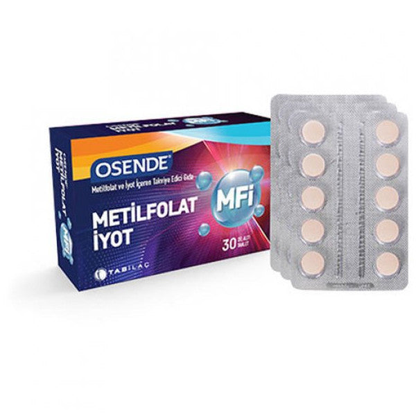 Osende Mfi Methylfolate Iodine 30 Tablets