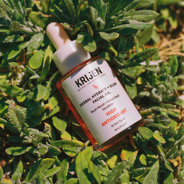 Buah Merah + Squalane Moisturizing Facial Oil | Hemp Seed Oil + Frankincense Oil + Bergamot Oil
