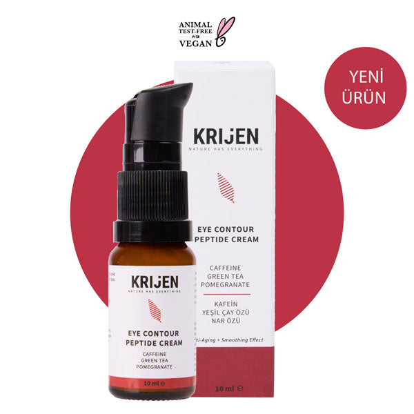 Peptide & Caffeine Brightening Eye Cream | Green Tea Extract + Pomegranate Extract + Mango Seed Oil