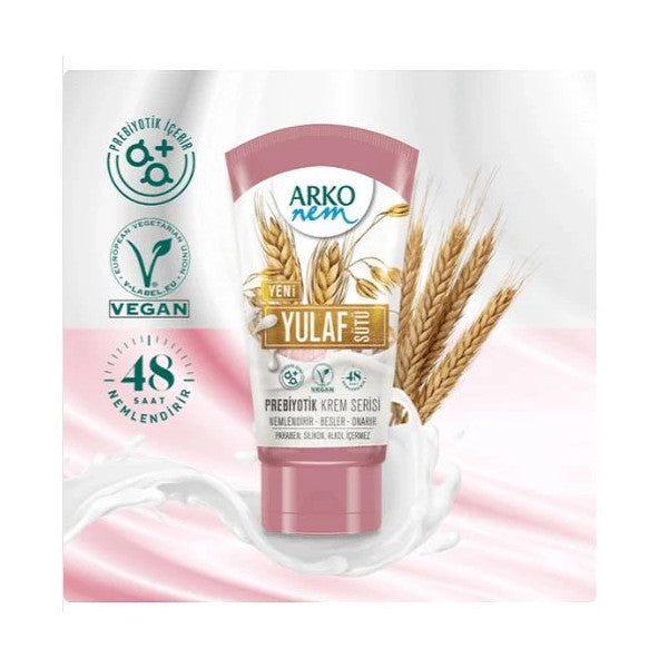 Arko Nem Prebiotic Cream Series Oat Milk 60 Ml