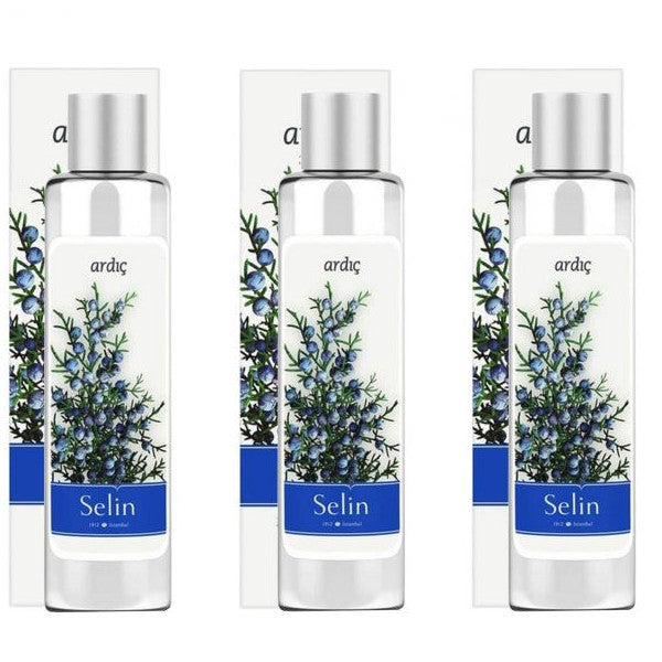 Selin Perfumed Cologne Ardıç Pet Bottle 200 Ml 3 Pieces