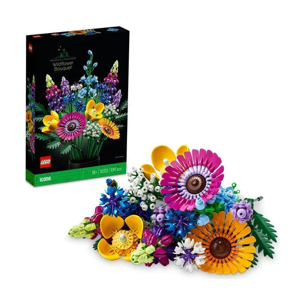 Lego Icons 10313 Wildflowers Bouquet (939 Pieces)