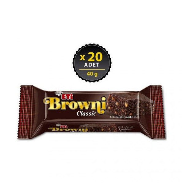 Browni Classic Hazelnut 40 Gr X 20 Pieces