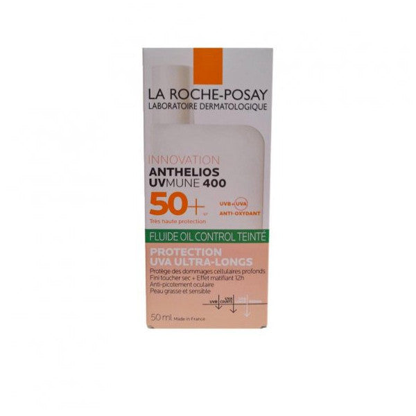 Anthelios Uvmune 400 Oil Control Tinted Fluid Spf50+ Tinted Sunscreen 50Ml