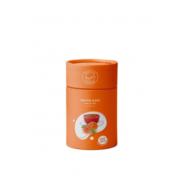 Kayla Gurme Apricot Tea - Apricot Grain - Cylinder Cardboard Box 175 Gr.