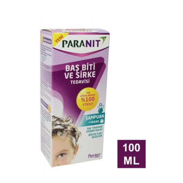 Paranit Head Lice And Vinegar Treatment Shampoo 100 Ml