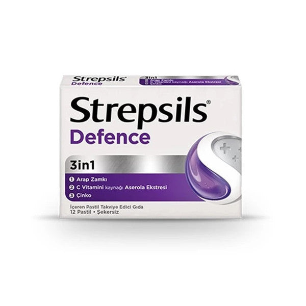 Strepsil Defense 12 Pastilles