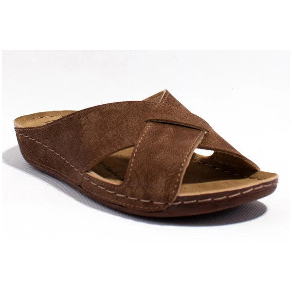 Dagoster Dza37-514 Mink Casual Orthopedic Women's Slippers