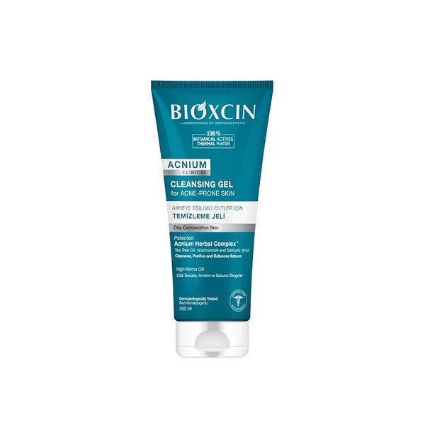 Bioxcin Acnium Cleansing Gel For Acne Prone Skin 200Ml