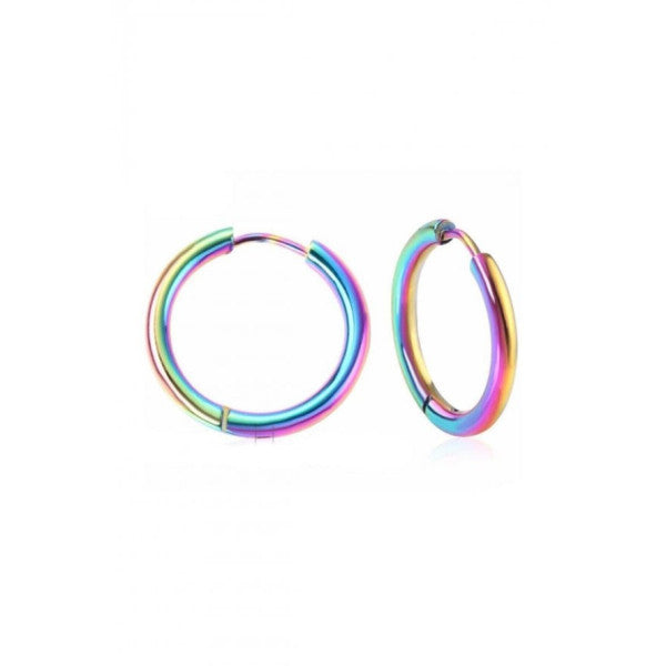 Hologram Hoop Earrings