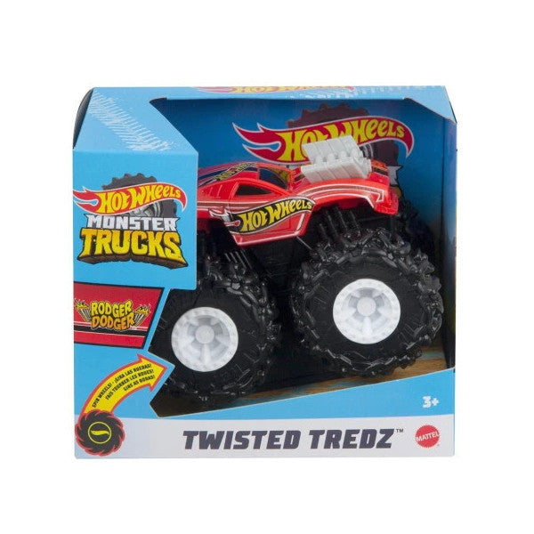 Gvk37 Hot Wheels Monster Trucks 1:43 Pull And Drop Cars - Price For 1 Piece