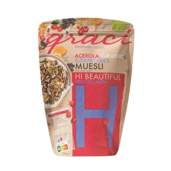 Graci (Hi Beautiful) - Barbados Cherry, Elderberry And Turmeric Breakfast Cereal