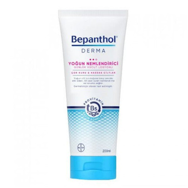 Bepanthol Derma Yoğun Nemlendirici Losyon Çok Kuru ve Hassas Cilt 200 ML