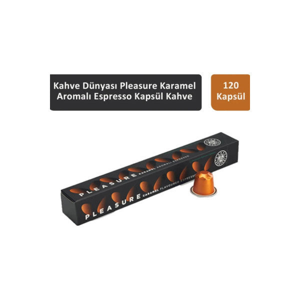 Kahve Dünyası Caramel Flavored Capsule Coffee 120 Capsules