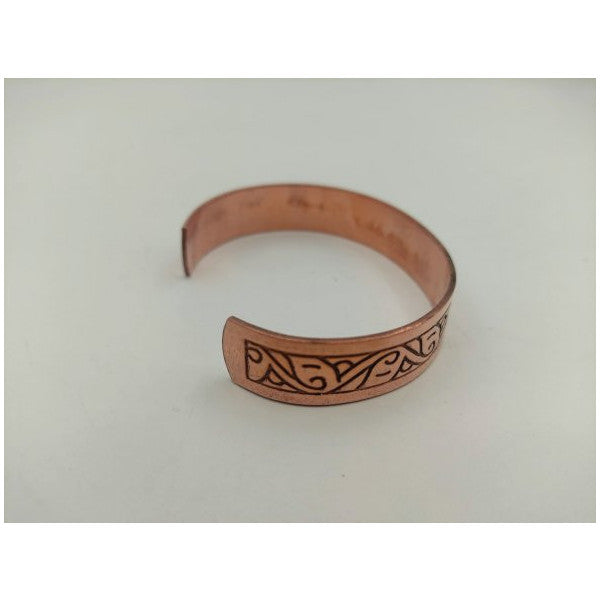 Copper Bracelet 1.5X17.5 Cm Kalemkar Handmade Natural Pure Copper M4