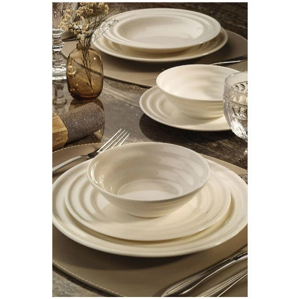 Kütahya Porcelain New Tuvana 24 Piece Dinner Set For 6 People