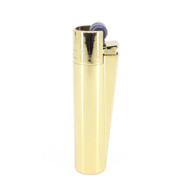 Clipper Metal Lighter İn Special Box - Polish Gold