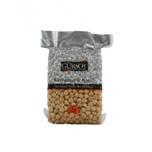 Gursoy Roasted Hazelnuts Vacuum Package 1 Kg