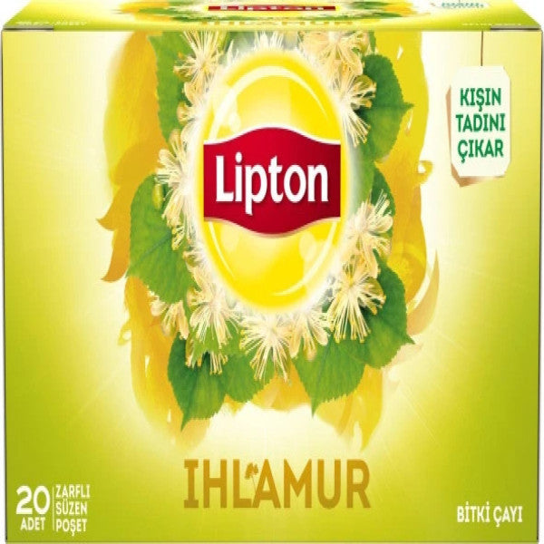 Lipton Linden Herbal Tea Glass 1.6 Gr (20 Pieces)