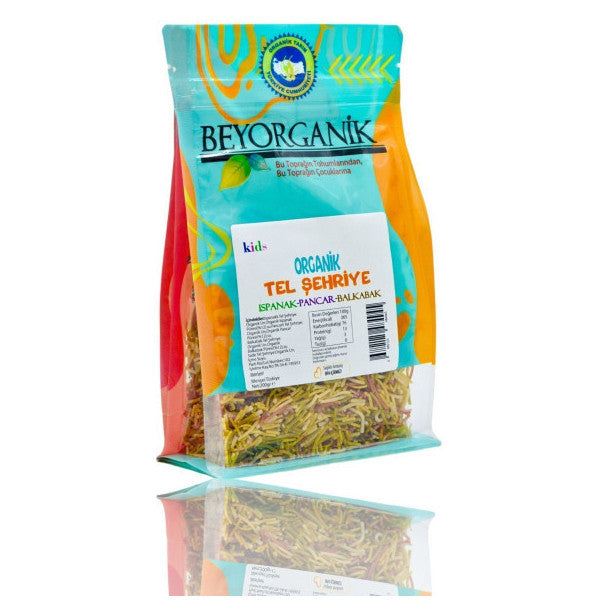 Organic Vermicelli With Spinach, Beetroot And Pumpkin 200Gr