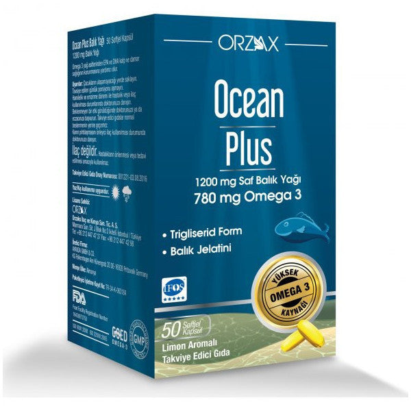 Plus Fish Oil 1200Mg 50 Capsules