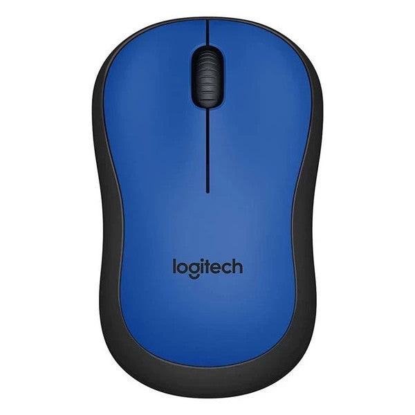 Logitech M220 Silent Compact Wireless Mouse - Blue