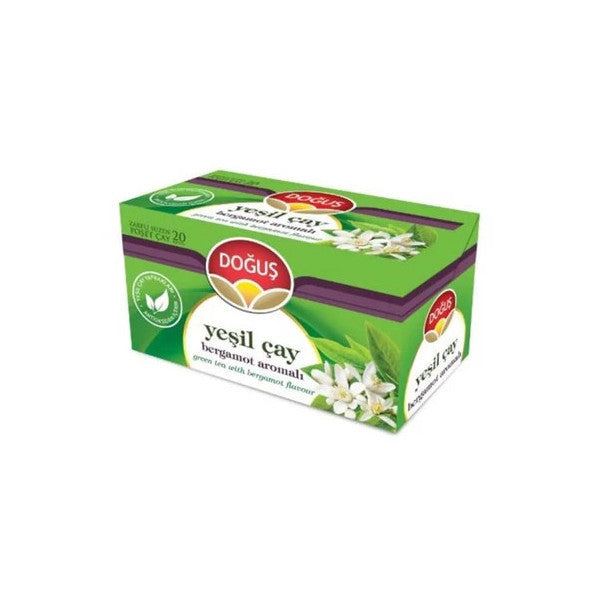 2-Pack Dogus Bergamot Green Tea 20-Pack 35 Gr. (Herbal Tea)