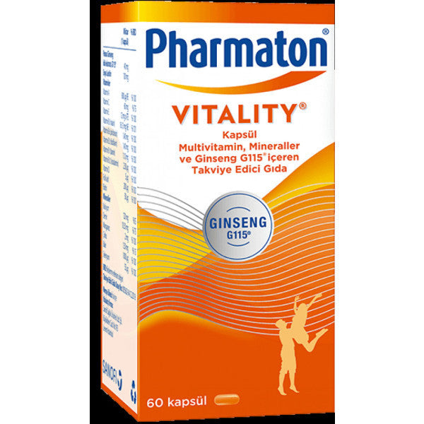 Pharmaton Vitality 60 Kapsül