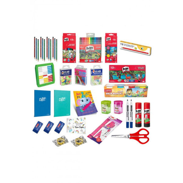 Pritt 1St Grade Stationery Set 28 Piece Full Set I'm Starting School Set