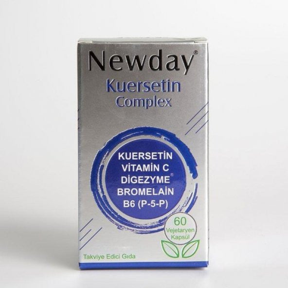 Newday Quercetin Kompleksi 60 Vejetaryen Kapsül