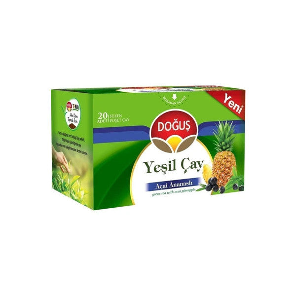 Doğuş Açai Pineapple Green Tea 20 Pack
