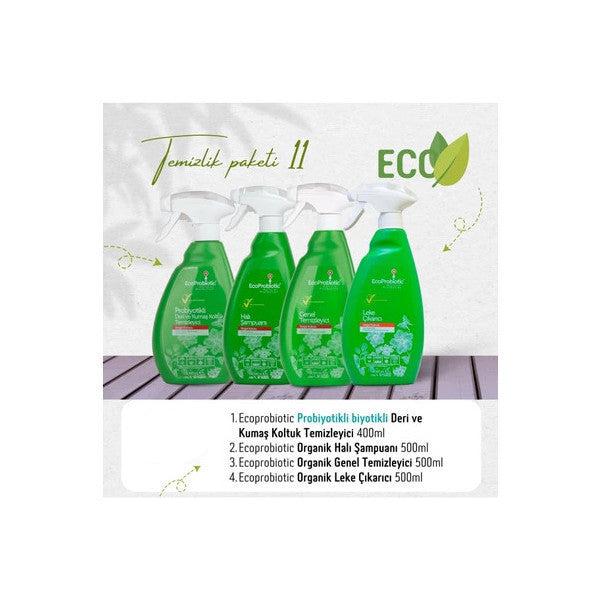 Ecoprobiotic Advantageous 4-Pack Ecological Cleaning Products Economical Package General House Cleaning Products