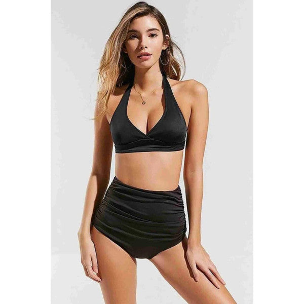 Angelsin Black Bikini Top Black