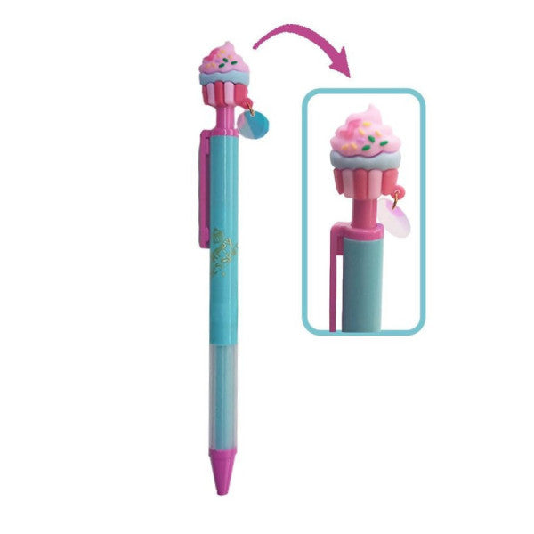 Cupcake Versatile Pen 1 Piece Cake Cupcake Figured 0.7 Tip Pen Gift Pen Cute Pen