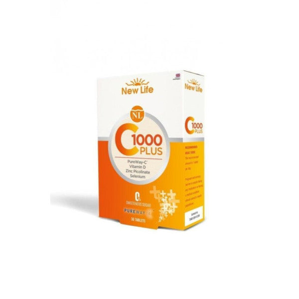 New-Life C-1000 Plus Vitamin C Zinc Picolinate 30 Tablet