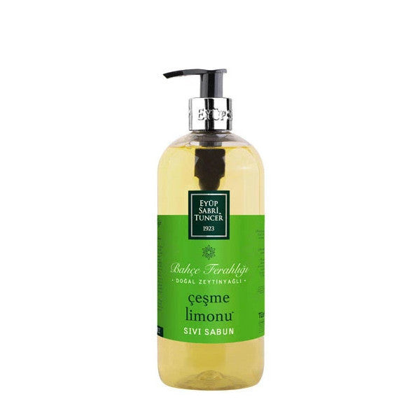 Eyüp Sabri Tuncer Natural Olive Oil Liquid Soap Çeşme Lemon 500 Ml