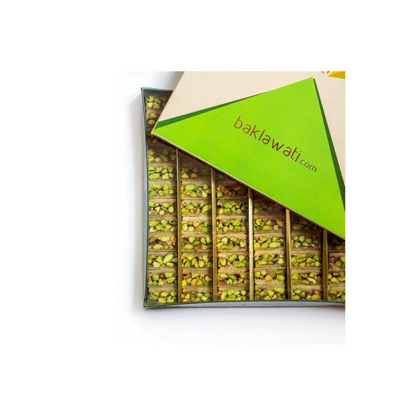 Cold Tray Kadayif Pistachio Baklava Belluriye (400G)