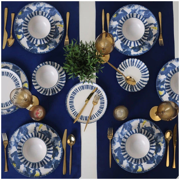 Keramika Azure Dinner Set 24 Pieces 6 Person 21423-24-25