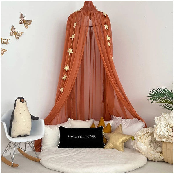 Pramuka Cinnamon color Chiffon Mosquito Net