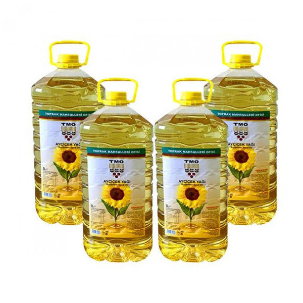 Tmo Sunflower Oil Pet 5 Lt X 4 Pieces