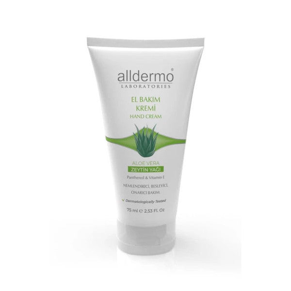Alldermo Hand Care Cream 75 Ml Aloe Vera - Olive Oil