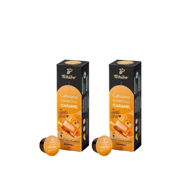 Tchibo Cafissimo Espresso Caramel Capsule Coffee X 2 Pieces