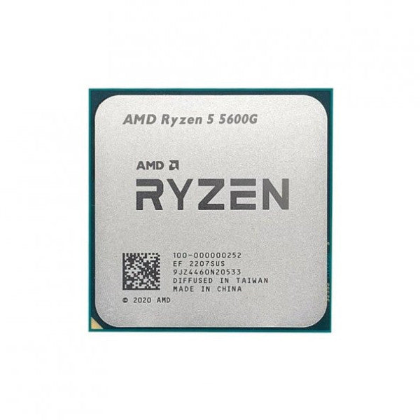 Amd Ryzen 5 5600G 3.9 Ghz Am4 19 Mb Cache 65 W Processor Fanless Tray