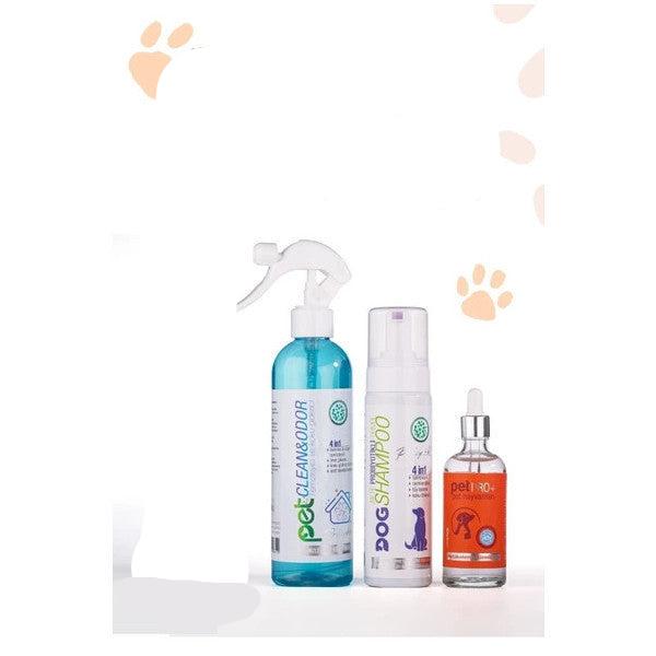 Vetorin Advantageous Triple Dog Set, Moisturizing, Fur Care, Odor Prevention, Immune Support