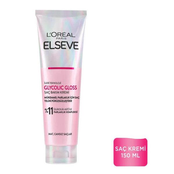 L'oréal Paris Elseve Glycolic Gloss Smoothing Conditioner For Perfect Shine 150Ml