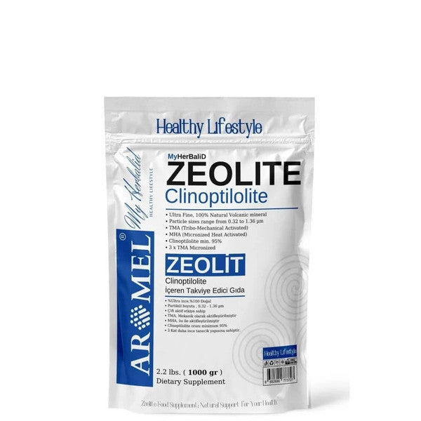 Aromel,zeolite Weight 1 Kg | 1 Micron Ultra Fine | Micronized Active Zeolite, Clinoptilolite