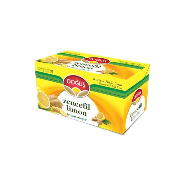 Doğuş Tea Ginger Lemon 40 Gr 12 Pack